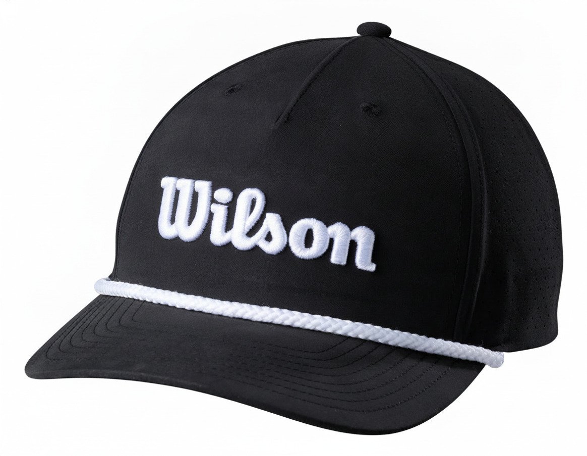 Wilson Rope Cap 2026 Kappe, schwarz/weiß