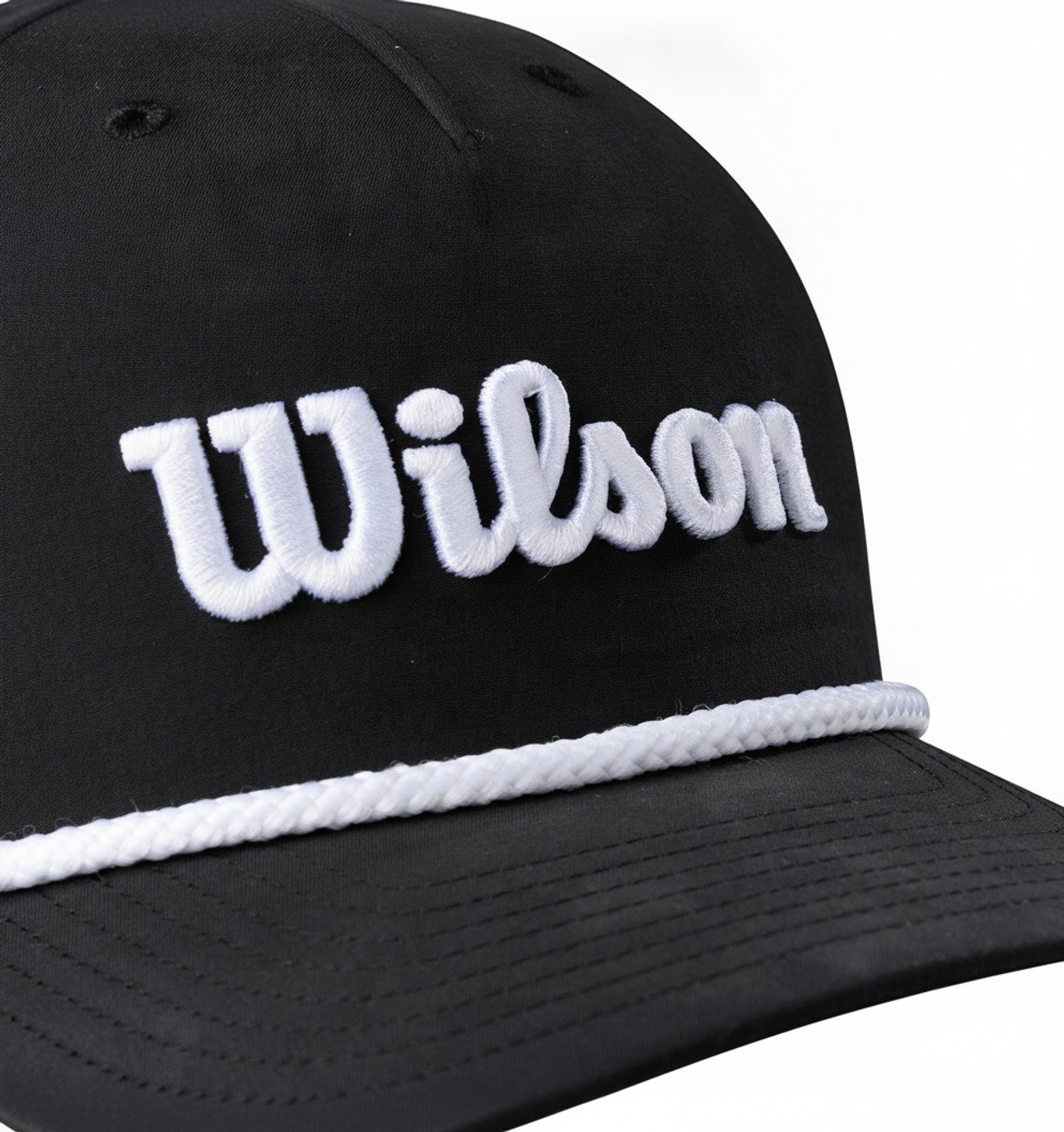 Wilson Rope Cap 2026 Kappe, schwarz/weiß