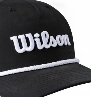 Wilson Rope Cap 2026 Kappe, schwarz/weiß