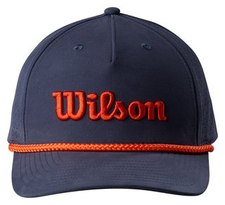 Wilson Rope Cap 2026 Schirmmütze, Navy/Orange