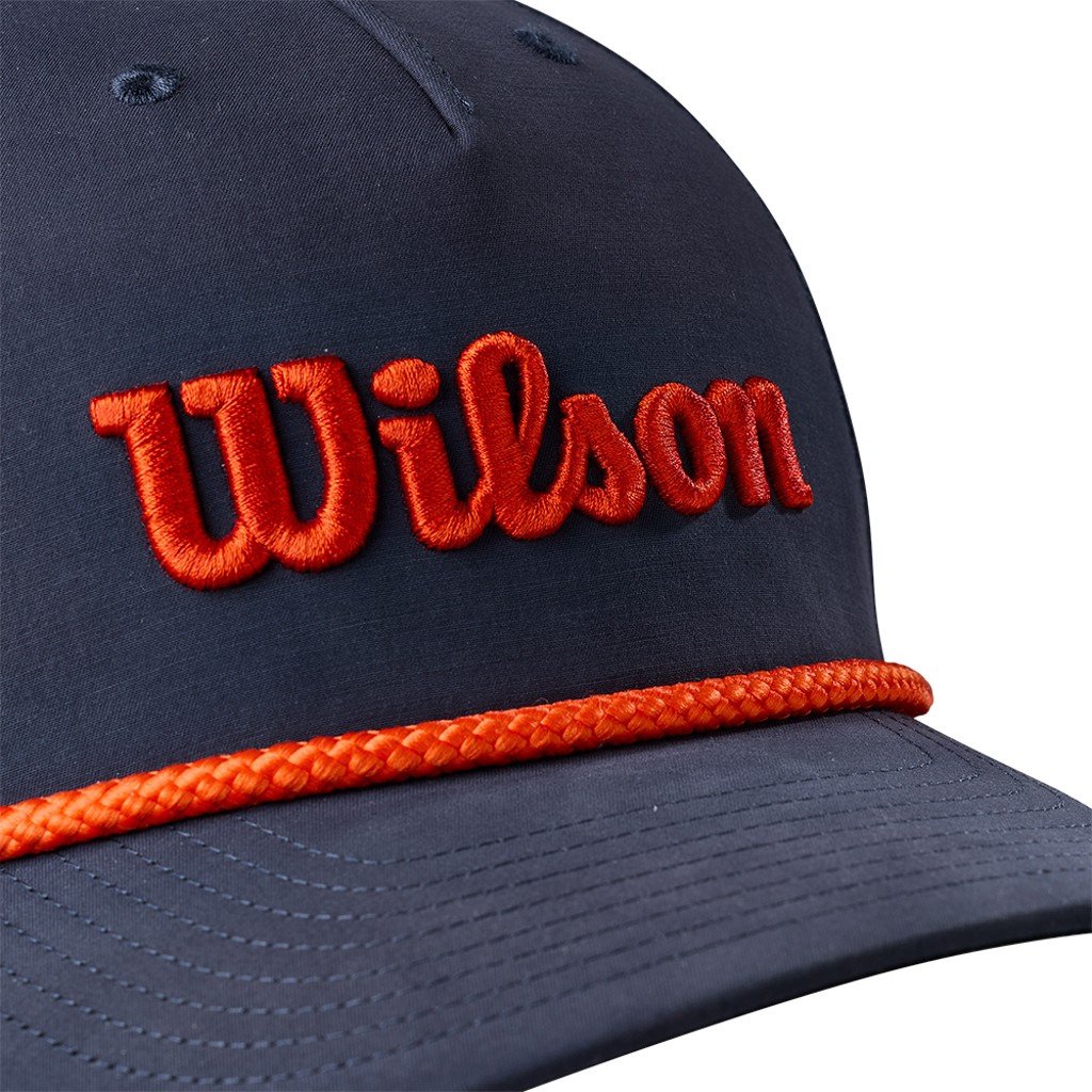 Wilson Rope Cap 2026 Schirmmütze, Navy/Orange