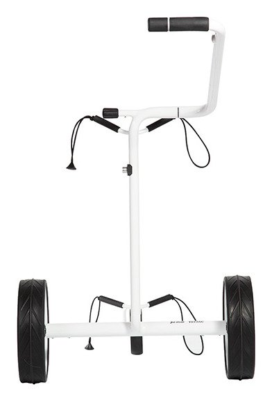 JuStar White Inkl. Scorekarten-Halter und Tragetasche STAR-TC elektrischer Trolley, Weiß