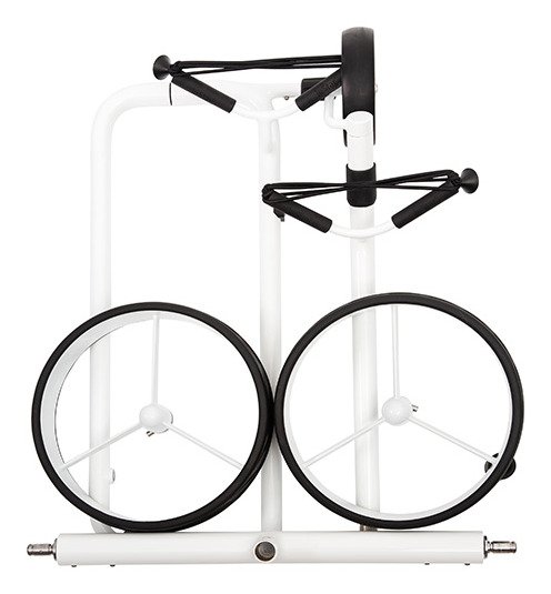 JuStar White Inkl. Scorekarten-Halter und Tragetasche STAR-TC elektrischer Trolley, Weiß