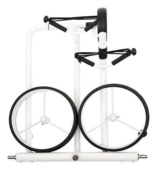 JuStar White Inkl. Scorekarten-Halter und Tragetasche STAR-TC elektrischer Trolley, Weiß