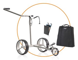 JuStar Silver elektrischer Trolley, stříbrná
