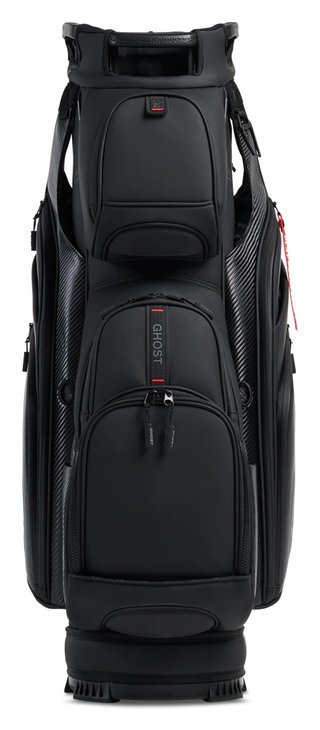Ghost Golf GT-14 Ronin cart bag, black/chrome
