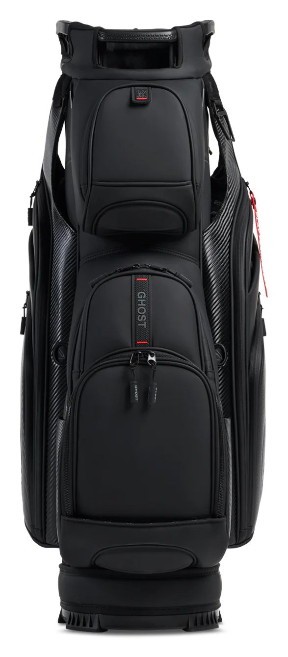 Ghost Golf GT-14 Ronin cart bag, black/chrome