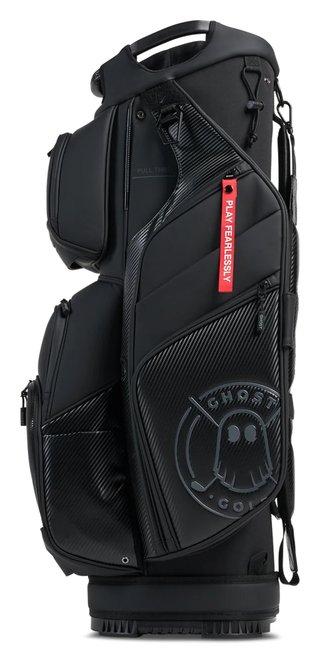 Ghost Golf GT-14 Ronin cart bag, black/chrome
