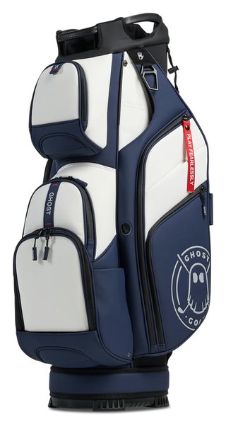 Ghost Golf GT-14 Valor cart bag, white/navy