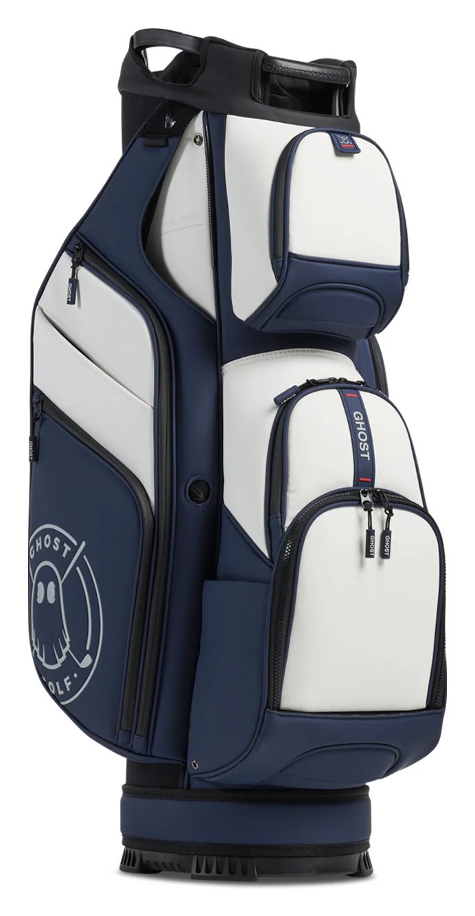 Ghost Golf GT-14 Valor cart bag, white/navy