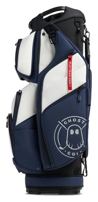 Ghost Golf GT-14 Valor cart bag, white/navy