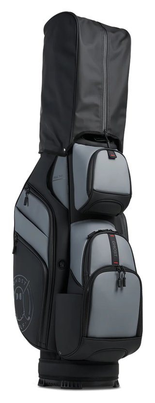 Ghost Golf GT-14 Kovert Ops cart bag, schwarz/grau