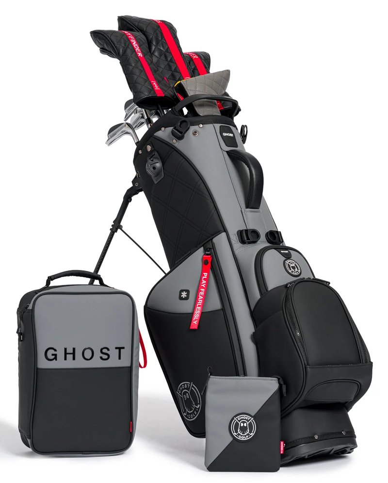 Ghost Golf Anyday Kovert Ops 14-way Standbag, schwarz/grau