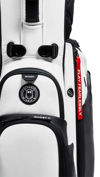 Ghost Golf Anyday Oreo 7-way Stand Bag, weiß/schwarz