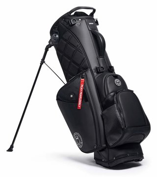 Ghost Golf Anyday Ronin 14-Way Stand Bag, Black/Chrome