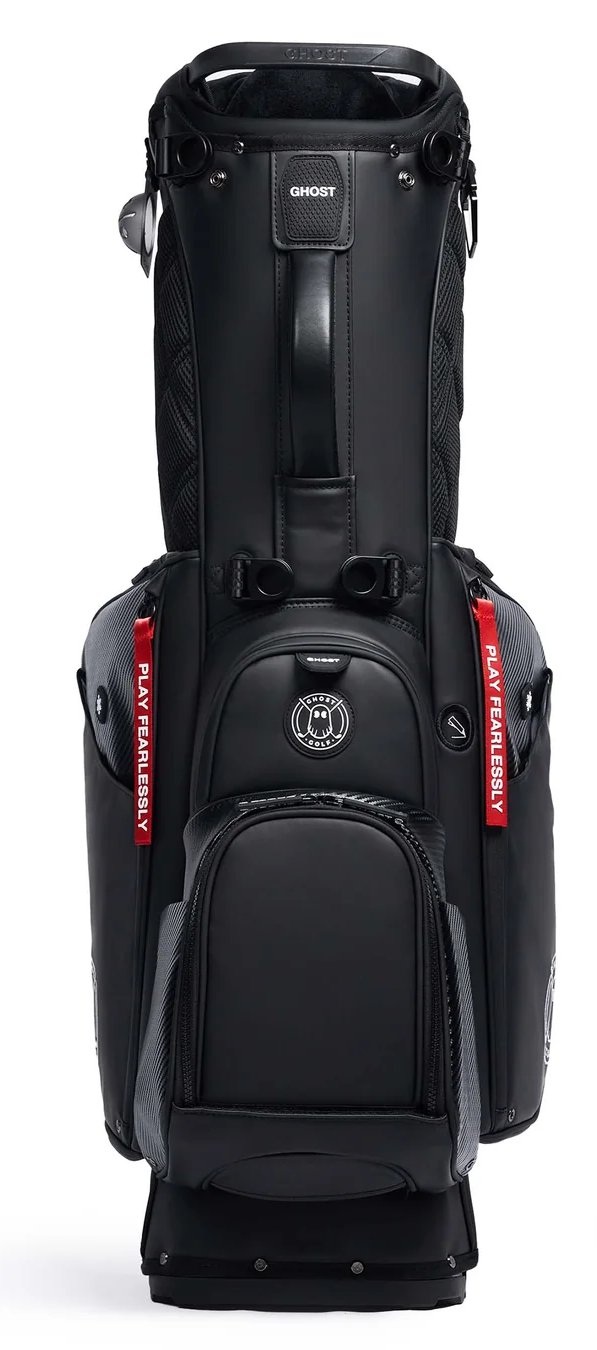 Ghost Golf Anyday Ronin 14-Way Stand Bag, Black/Chrome