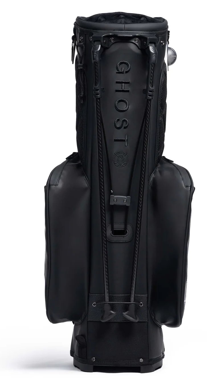 Ghost Golf Anyday Ronin 14-Way Stand Bag, Black/Chrome