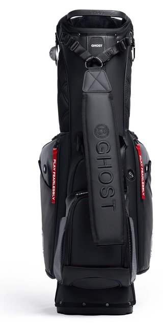 Ghost Golf Anyday Ronin 14-Way Stand Bag, Black/Chrome