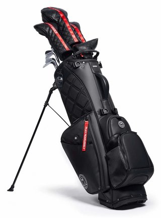 Ghost Golf Anyday Ronin 14-Way Stand Bag, Black/Chrome