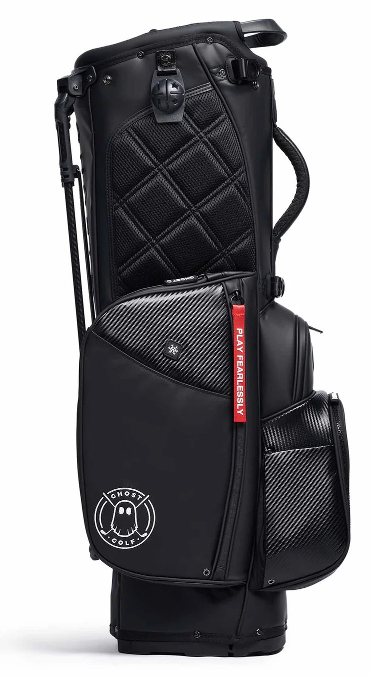 Ghost Golf Anyday Ronin 7-way Standbag, Black/Chrome