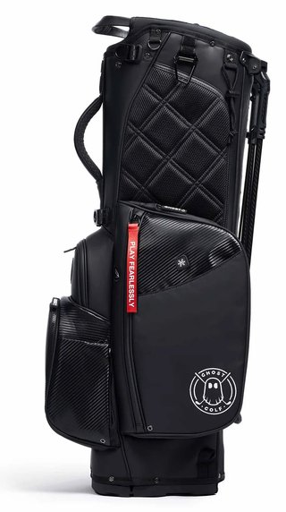 Ghost Golf Anyday Ronin 7-way Standbag, Black/Chrome