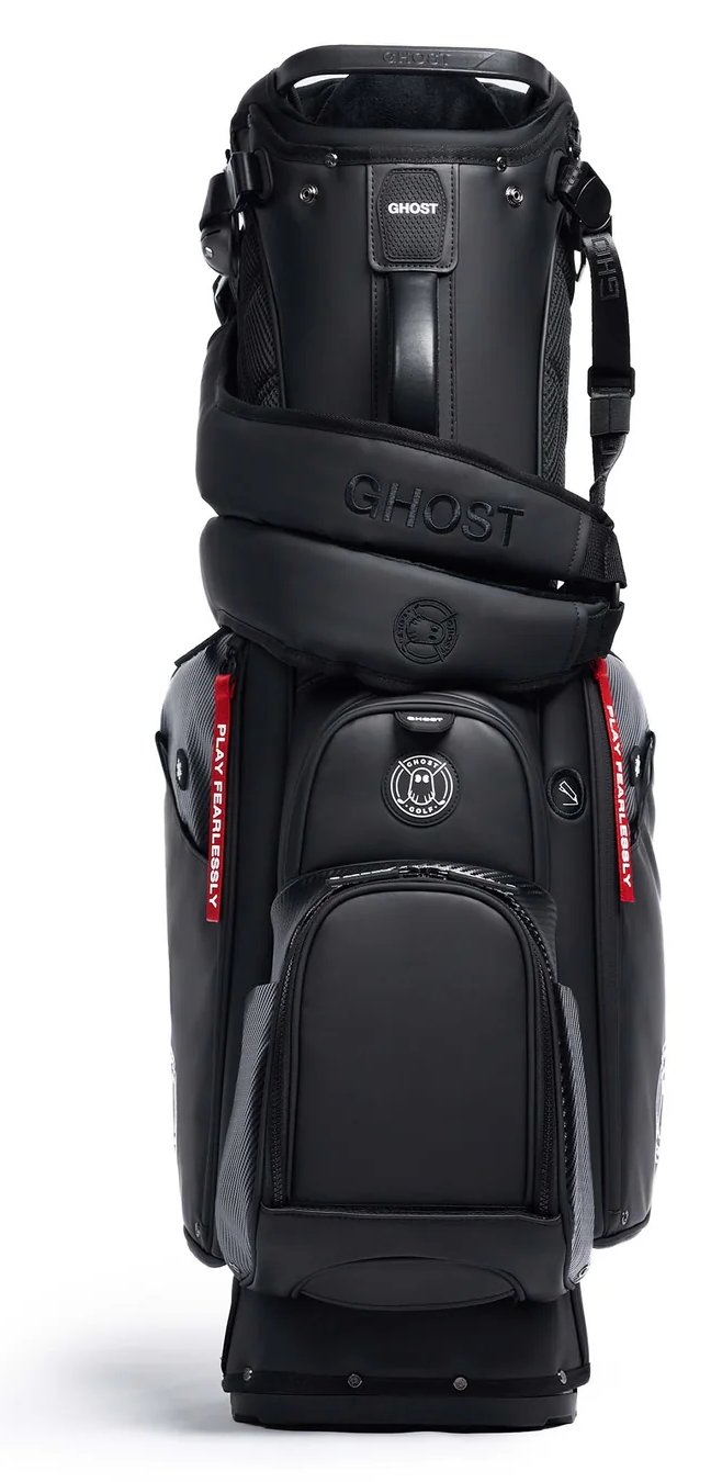 Ghost Golf Anyday Ronin 7-way Standbag, Black/Chrome