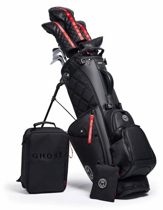 Ghost Golf Anyday Ronin 7-way Standbag, Black/Chrome