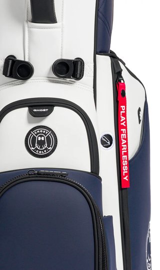 Ghost Golf Anyday Valor 14-way Standbag, weiß/blau