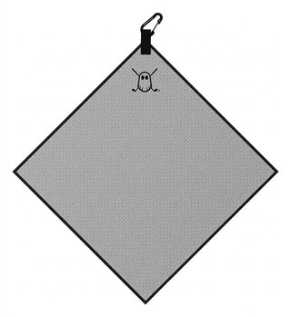 Ghost Golf Non Magnetic Tour Handtuch, grau