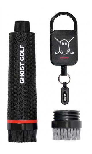 Ghost Golf Magnetic Golf Club & Shoe Bürste, schwarz