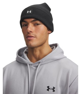 Under Armour Halftime Cuff Wintermütze, schwarz/weiß