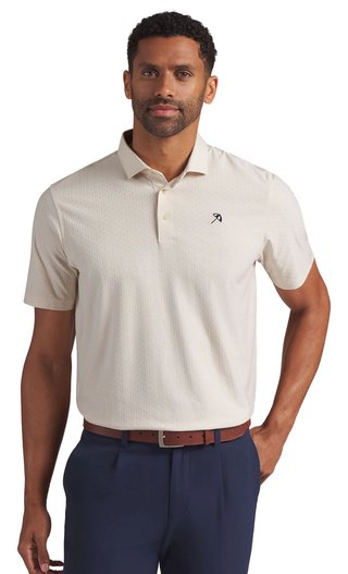 Puma X Arnold Palmer Jacquard Herren Polo, alpine snow