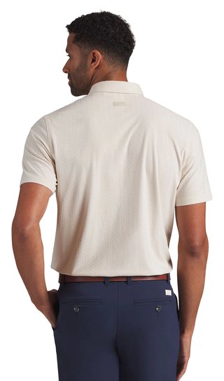 Puma X Arnold Palmer Jacquard Herren Polo, alpine snow