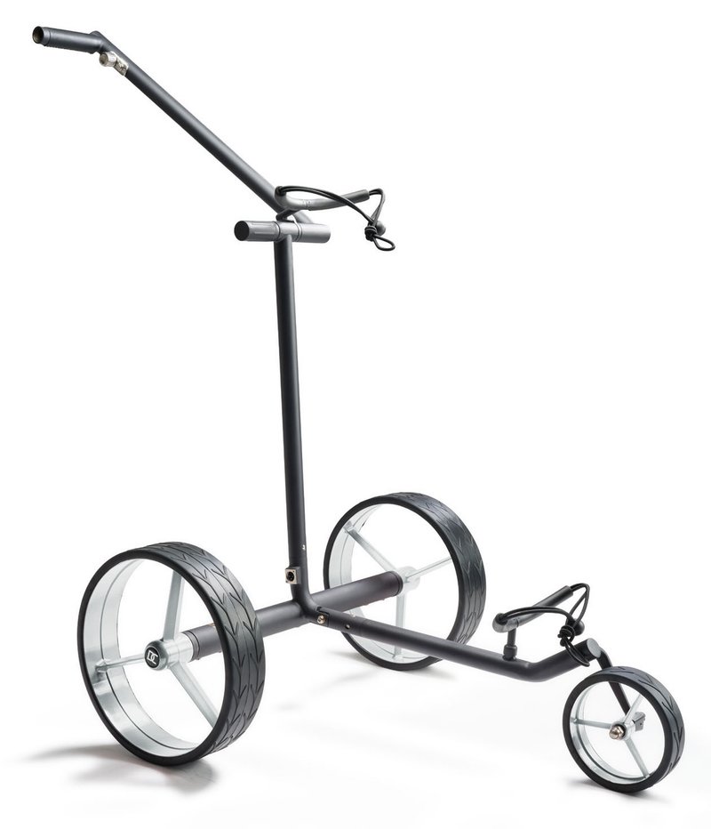 Davies Caddy Premium M Black elektrischer Trolley, schwarz