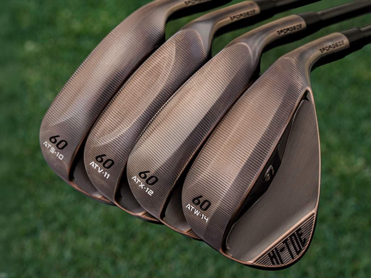 TaylorMade Hi-Toe 5 Aged Copper Herren Wedge, Stahl