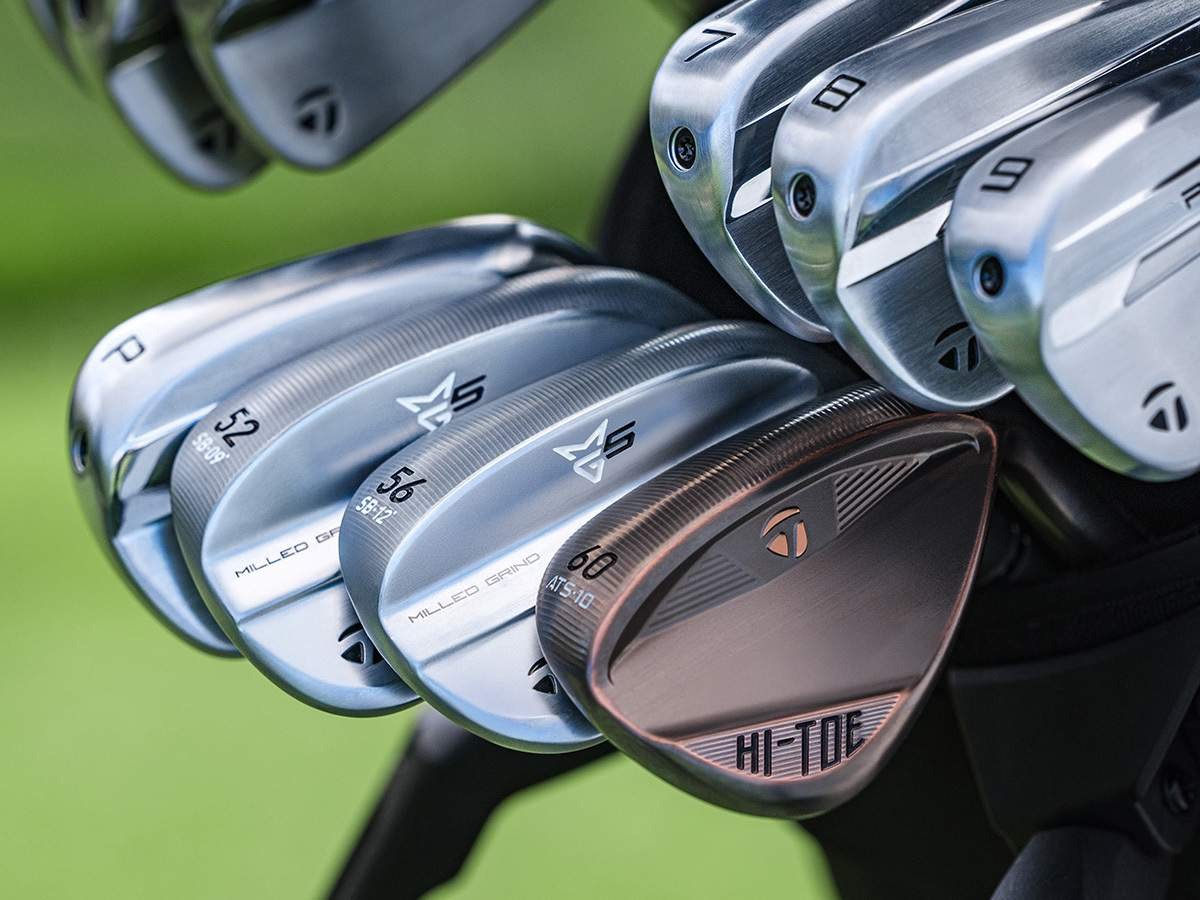 TaylorMade Hi-Toe 5 Aged Copper Herren Wedge, Stahl