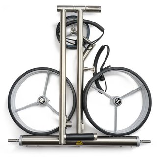 Davies Caddy Premium M Brush DHC elektrischer Trolley, silber