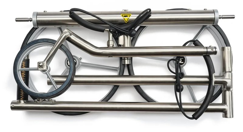 Davies Caddy Premium M Brush DHC elektrischer Trolley, silber