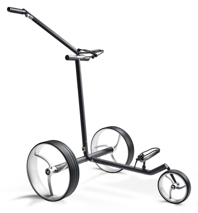 Davies Caddy Premium S Black DHC elektrischer Trolley, schwarz