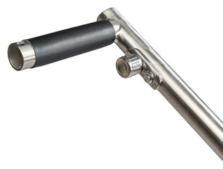 Davies Caddy Premium S Brush DHC elektrischer Trolley, silber