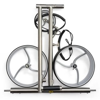 Davies Caddy Premium S Brush DHC elektrischer Trolley, silber