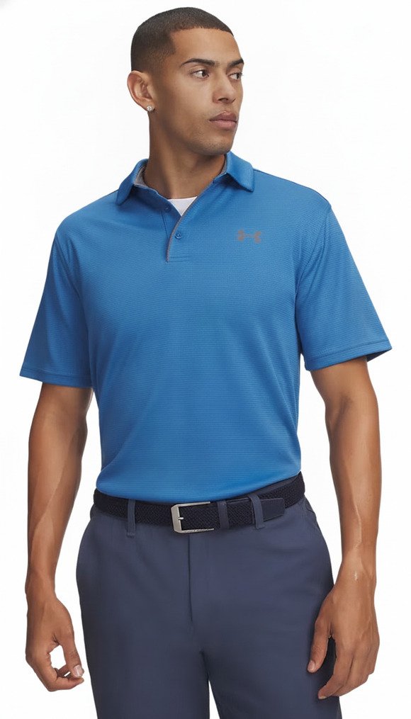 Under Armour Tech Herren Polo, blau