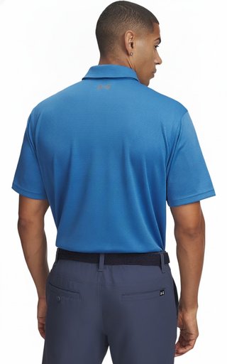 Under Armour Tech Herren Polo, blau