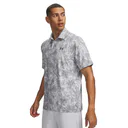 Under Armour Playoff 3.0 Printed Herren Polo, grau
