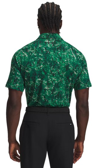 Under Armour Playoff 3.0 Printed Herren Polo, grün