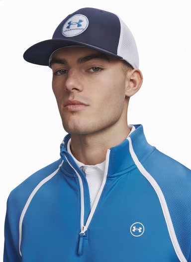 Under Armour Iso-Chill Drive Low STR Herren Cap, blau