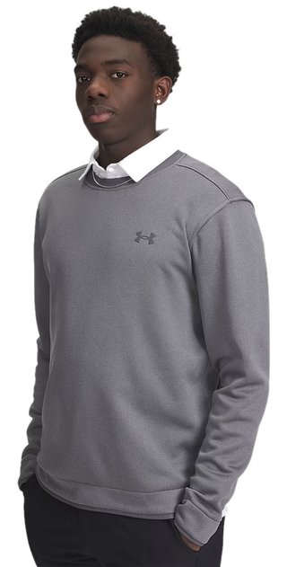 Under Armour Fleece Crew Herren Pullover, castlerock