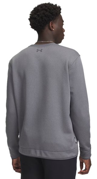 Under Armour Fleece Crew Herren Pullover, castlerock
