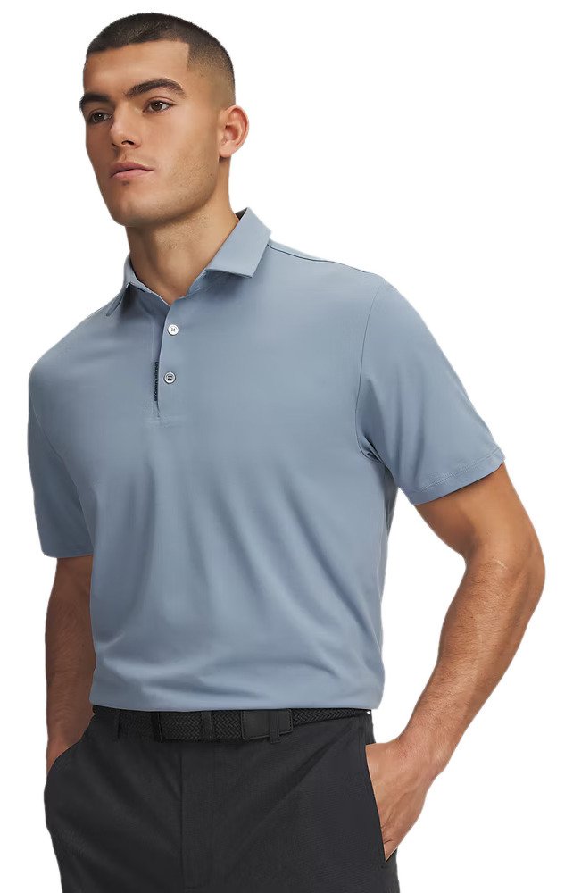 Under Armour ArmourDry Herren Polo, blue wind/midnight navy