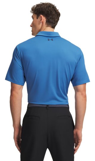 Under Armour Matchplay Herren Polo, aegean blue/academy